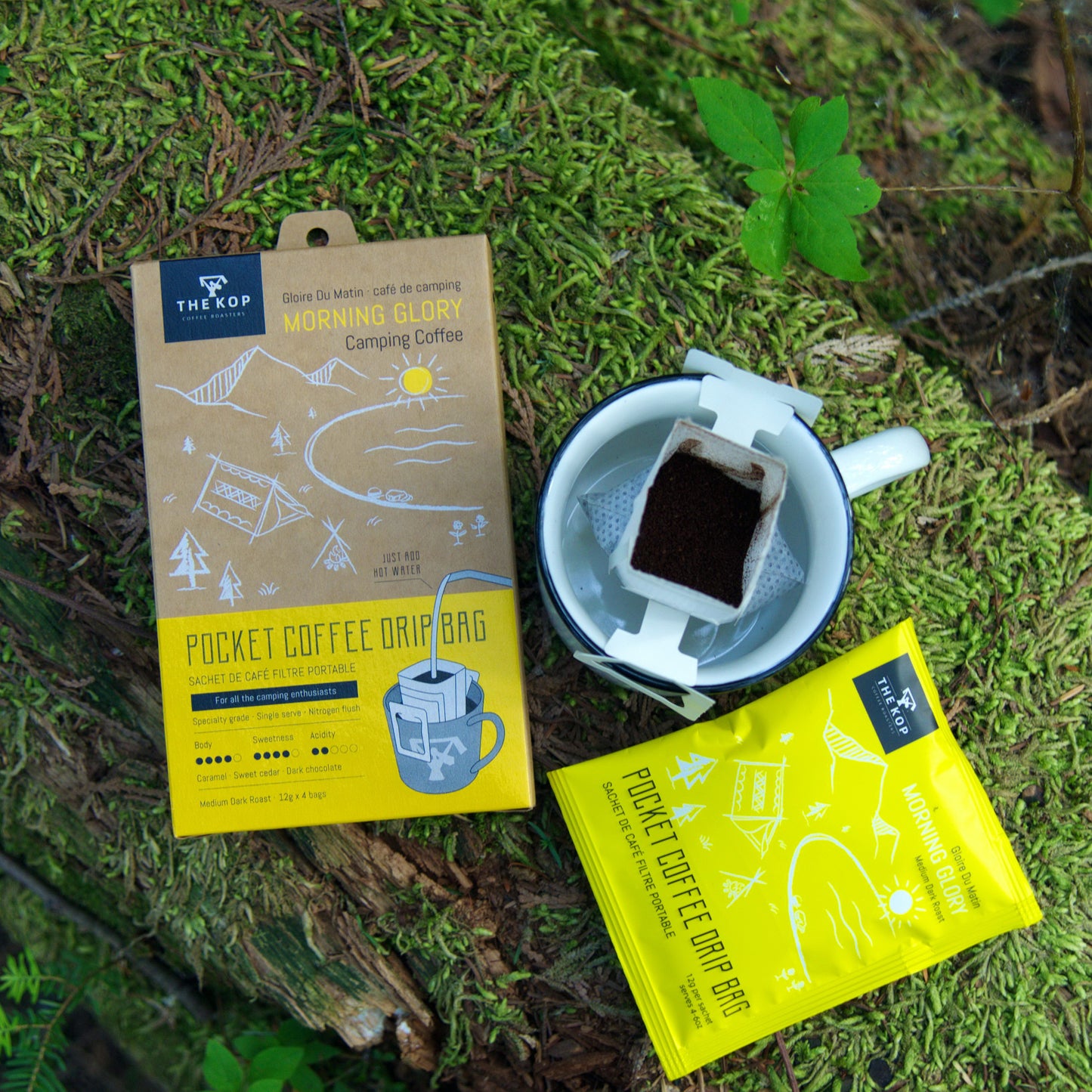 Morning Glory - Camping Coffee - Medium - 10 bags